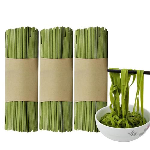 一碗蔬菜面条里的家常烟火——记农家菠菜面与碱水挂面的味道